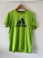 Adidas Lichtgroen Korte Mouw Shirt Maat M, Maat 48/50 (M), Ophalen of Verzenden, Adidas, Gedragen