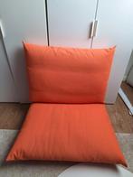 Havsten zit-/rugkussen oranje/ palletkussens, Ophalen of Verzenden, Gebruikt, Oranje
