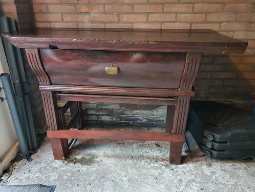 Antiek Houten Meubel met Lade, Antiek en Kunst, Antiek | Meubels | Tafels, Ophalen