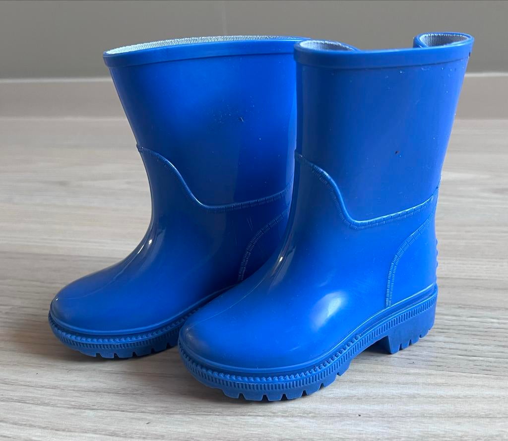Leuke blauwe kinderlaarsjes - maat 20, Ophalen of Verzenden, Gebruikt, Jongen of Meisje, Laarzen