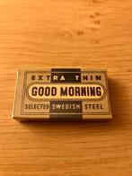 Scheermesjes oud Goodmorning, Ophalen of Verzenden, Zo goed als nieuw, Gebruiksvoorwerp