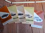 Diverse vraagbaken Audi, Opel, Datsun en Citroën., Auto diversen, Handleidingen en Instructieboekjes, Ophalen of Verzenden