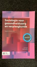 Sociologie voor gezondheidszorg en verpleegkunde, Boeken, Studieboeken en Cursussen, Rob Keukens; Jan Stapel, Ophalen of Verzenden