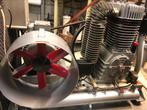 Creemers compressor geluidgedempt 5.5  KW met luchttank, 100 liter of meer, Ophalen, Gebruikt, Geluidgedempt