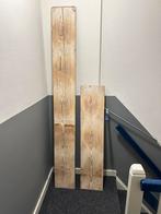 Oude houten plank / planken (grenen), Doe-het-zelf en Verbouw, Hout en Planken, Ophalen, Gebruikt, 25 tot 50 mm, Grenen