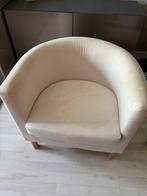 Gratis ophalen witte Ikea Fauteuil, Huis en Inrichting, Fauteuils, Ophalen of Verzenden, 75 tot 100 cm, Zo goed als nieuw