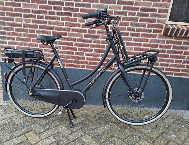 Cortina elektrische damesfiets transportfiets D61, Fietsen en Brommers, Fietsen | Dames | Damesfietsen, Zo goed als nieuw, Overige merken