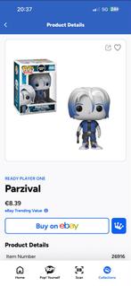 Funko Pop! Movies - Ready Player One - Parzival #496, Ophalen of Verzenden, Zo goed als nieuw