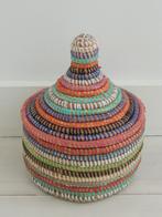 Mand met deksels 27 cm uit India € 14,95, Ophalen, Nieuw
