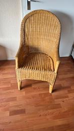 Rotanstoel, Huis en Inrichting, Stoelen, Ophalen, Zo goed als nieuw, Bruin, Eén