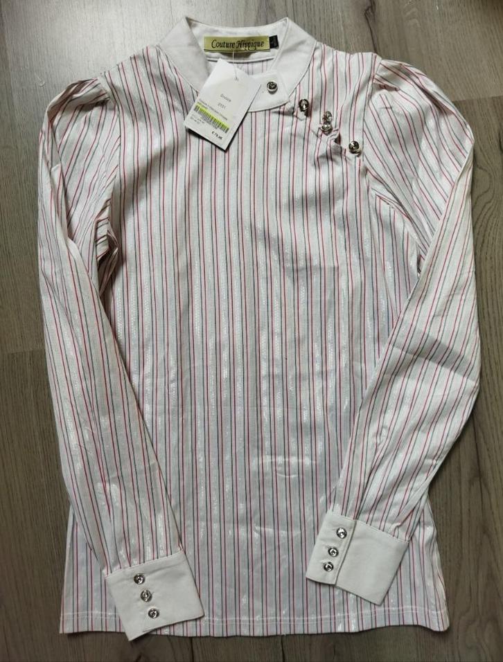 Nieuw: Blouse Couture Hippique Maat M, Dieren en Toebehoren, Paardrijkleding, Nieuw, Dames, Bovenkleding, Dressuur, Ophalen of Verzenden