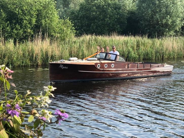 Pettersson Mysa, Watersport en Boten, Motorboten en Motorjachten, Gebruikt, Hout, 6 tot 9 meter, Diesel, Binnenboordmotor, 30 tot 50 pk