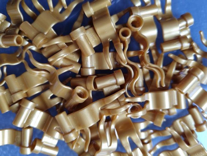 Lego flag with right wave, Pearl gold (per 25), Kinderen en Baby's, Speelgoed | Duplo en Lego, Nieuw, Lego, Losse stenen, Verzenden