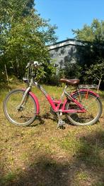 Gazelle meisjesfiets roze 22 inch, Fietsen en Brommers, Fietsen | Meisjes, Ophalen, Gebruikt, 22 inch