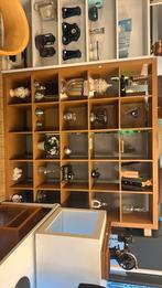 Grote houten opbergkast met vakken, Huis en Inrichting, Ophalen, Gebruikt, Minder dan 150 cm, Onbekend