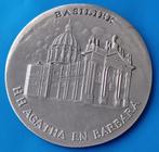 Penning Basiliek HH Agatha en Barbara - Oudenbosch, Postzegels en Munten, Verzenden, Overige materialen, Nederland