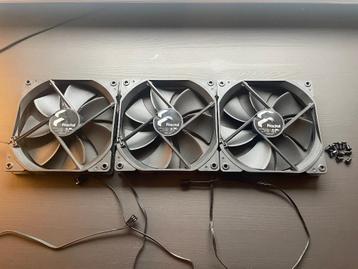 3 x Fractal Design Dynamic X2 GP-14 Zwart, 140mm beschikbaar voor biedingen