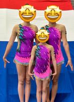 Acropakjes trio 134-140, XS, S, Sport en Fitness, Kindermaat 122 t/m 140, Ophalen, Gebruikt, Turnpak(je)
