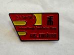 Broche Internationale Frankfurter Messe 1962, Verzamelen, Speldjes, Pins en Buttons, Ophalen of Verzenden, Zo goed als nieuw, Overige onderwerpen