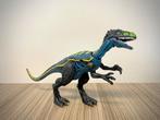 Blauwe Extreme Damage Coelurus - Jurassic World - Mattel, Kinderen en Baby's, Speelgoed | Actiefiguren, Ophalen of Verzenden, Zo goed als nieuw