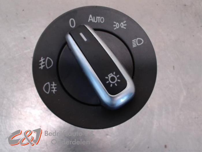 Licht Schakelaar van een Volkswagen Caddy, Auto-onderdelen, Dashboard en Schakelaars, Volkswagen, Gebruikt, 3 maanden garantie
