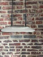 Dijkstra hanglamp met melkglas, Huis en Inrichting, Lampen | Hanglampen, Ophalen of Verzenden, Gebruikt, Glas, 75 cm of meer