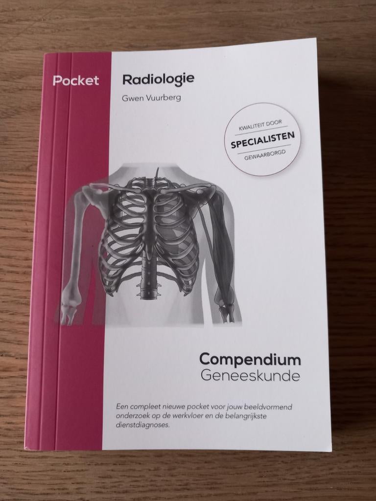 Pocket Radiologie - Compendium geneeskunde, Boeken, Nieuw, Ophalen of Verzenden, Beta, Compendium geneeskunde