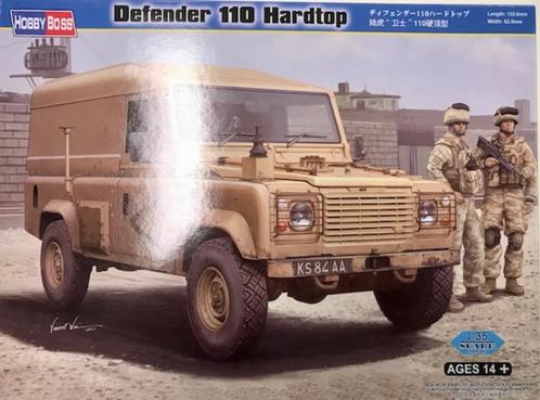 Coelianmodels, Hobby Boss 82448, Defender 110, 1/35, € 39,99, Hobby en Vrije tijd, Modelbouw | Auto's en Voertuigen, Nieuw, Tank