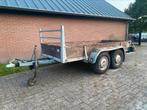 Henra tandemasser bakwagen 300x130cm 2000KG, Ophalen of Verzenden, Gebruikt