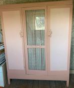 Vintage Kledingkast, Huis en Inrichting, Kasten | Kledingkasten, Ophalen, Gebruikt, 100 tot 150 cm, Met lade(s)