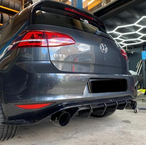 Golf 7 7.5 GTI Clubsport Diffuser Sportuitlaat Einddemper tc, Auto-onderdelen, Uitlaatsystemen, Gebruikt, 12 maanden garantie