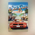 SEGA OUTRUN Retro Arcade Metalen Wandbord Poster., Spelcomputers en Games, 1 speler, Nieuw, Ophalen of Verzenden, Vanaf 3 jaar