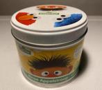Rond blikje van Rinse appelstroop met Sesamstraat print., Verzamelen, Ophalen of Verzenden, Zo goed als nieuw, Overige, Overige merken