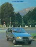 Citroen Visa of C15 originele brochure/auto folder '79 - '89, Ophalen of Verzenden, Zo goed als nieuw, Citroën
