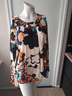 Zgan super leuke Caroline Biss blouse maat 46/ XL, Blauw, Maat 46/48 (XL) of groter, Ophalen of Verzenden, Zo goed als nieuw