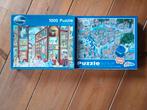 Twee Legpuzzels - Disney & Granx - 1000 stukjes, Ophalen, 500 t/m 1500 stukjes, Zo goed als nieuw, Legpuzzel