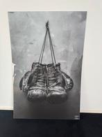 Foto achter glas 100x150cm boxhandschoenen, Ophalen, Zo goed als nieuw, Minder dan 50 cm