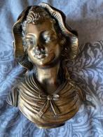 bodemprijs 1 jugendstil art nouveau meisje vrouw 25 cm, Antiek en Kunst, Ophalen of Verzenden