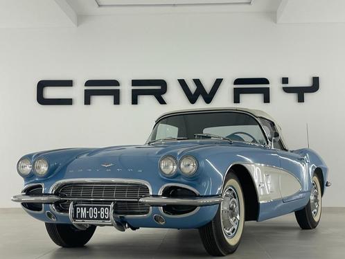 Chevrolet Corvette C1 Convertible 1961 body off restored, Auto's, Oldtimers, Bedrijf, Te koop, Lederen bekleding, Metallic lak