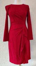 Paule Ka jurk warm rood met volante, Kleding | Dames, Jurken, Maat 38/40 (M), Paule Ka, Ophalen of Verzenden, Zo goed als nieuw