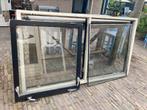 Raamkozijn 216 breed x 121 hoog 1 scharnierend deel, Ophalen, Gebruikt, Hout, Raamkozijn