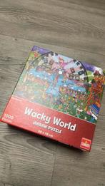 Wacky world puzzel, Ophalen of Verzenden, 500 t/m 1500 stukjes, Legpuzzel, Zo goed als nieuw