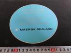 sticker MAERSK SEALAND Do not use partlow, Ophalen, Zo goed als nieuw, Bedrijf of Vereniging