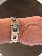 Horloge, massief zilver (925), Folli Follie, vintage, Sieraden, Tassen en Uiterlijk, Horloges | Dames, Polshorloge, Overige materialen