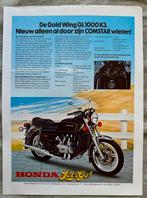 Advertentie Honda Goldwing GL1000 K3, Ophalen of Verzenden, Zo goed als nieuw, Motoren