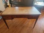 Antiek Bureau met Leren Blad, Antiek en Kunst, Ophalen