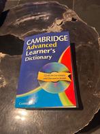 Cambridge Advanced Learner's Dictionary, Boeken, Ophalen of Verzenden, Zo goed als nieuw, Overige uitgevers, Engels