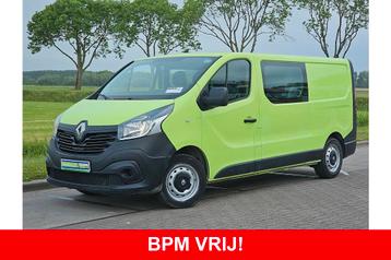 Renault Trafic 1.6 dCi T29 L2H1 DC Airco 120Pk Euro6 Navi Oh beschikbaar voor biedingen