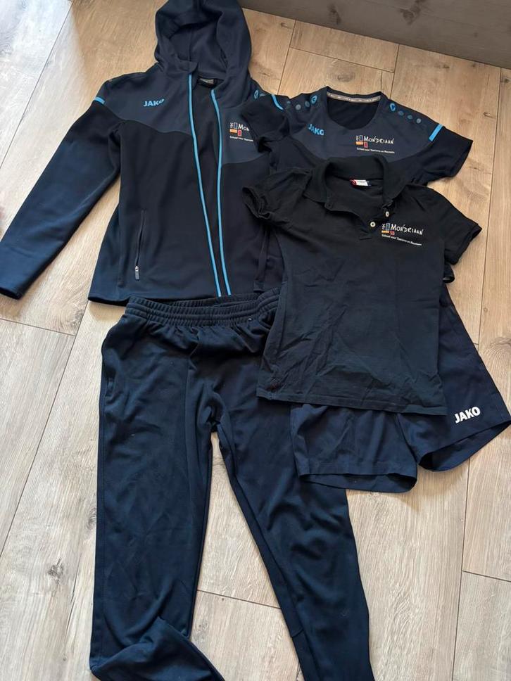 Sport tenue (6 stuks) ROC Mondriaan leisure dames, Kleding | Dames, Sportkleding, Nieuw, Maat 36 (S), Blauw, Ophalen of Verzenden