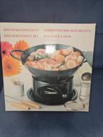 Nieuwe mini wok /fondue set, Witgoed en Apparatuur, Gourmetstellen, Ophalen, Nieuw, 4 t/m 7 personen